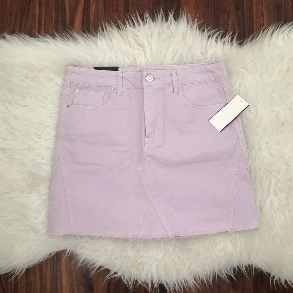 Denim Mini Skirt